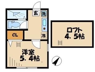 メゾン・ド・ヴェールの物件間取画像